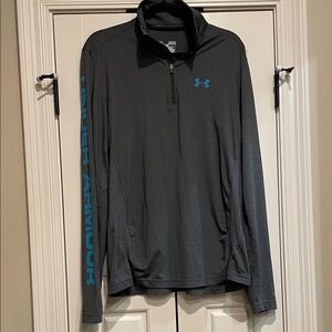 Under Armour Men's Black and Blue Performance Jacket